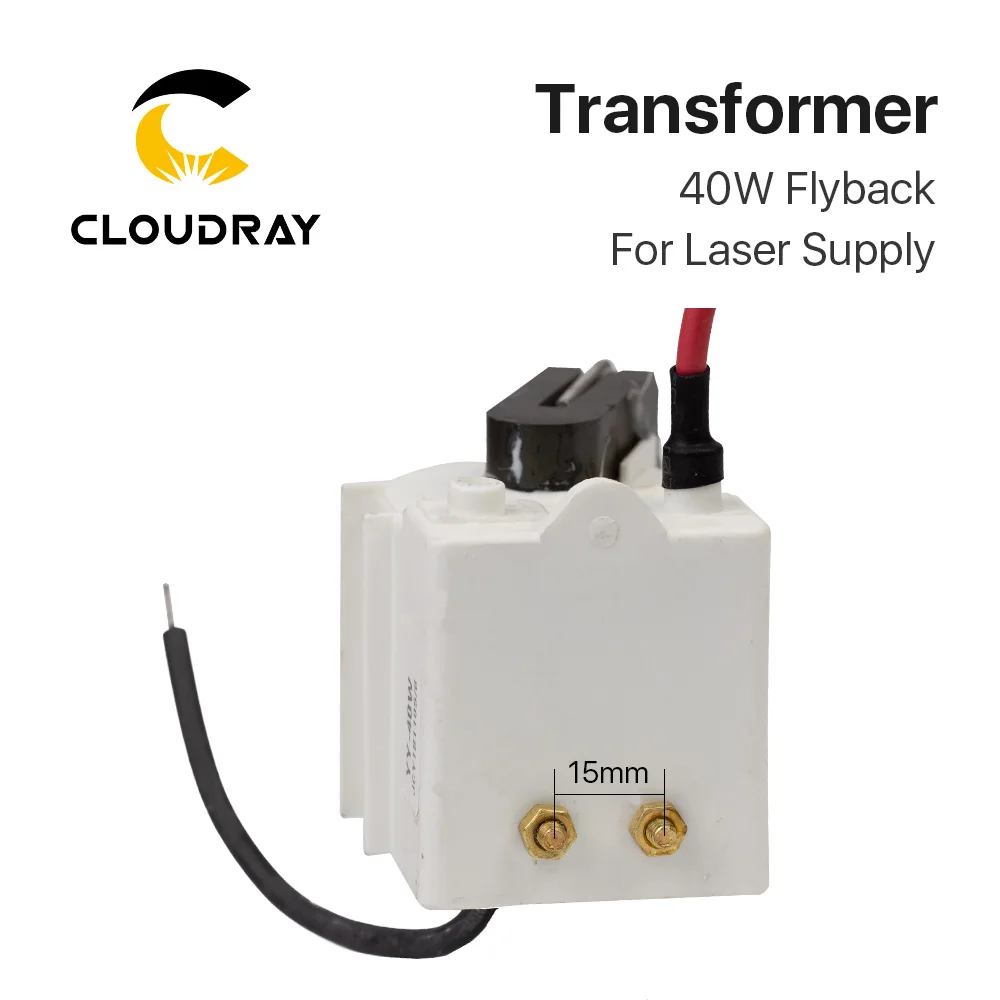 Cloudray 40W High Voltage Flyback Transformer Model B for CO2 40W Laser Power Supply