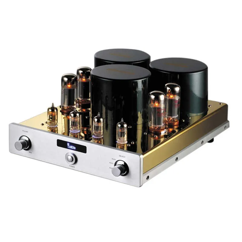 

J-011 YAQIN MC-10T Integrated Vacuum Tube Amplifier SRPP Circuit EL34*4 UL Class AB1 Power Amplifier 2*40W 110V/220V