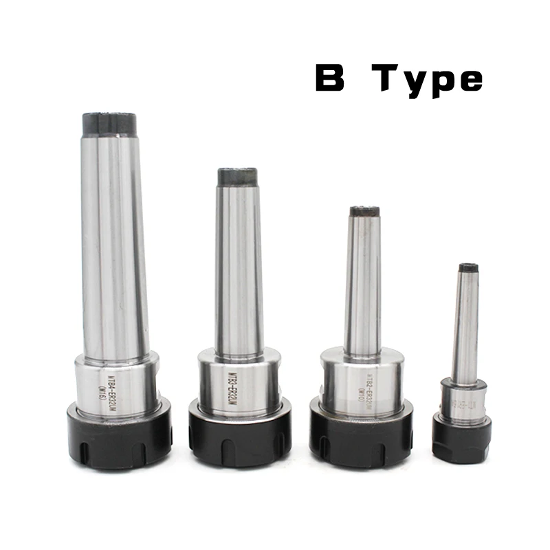 1PC MT1 MT2 MT3 MT4 Morse Taper ER11 ER16 ER20 ER25 ER32 ER40 Collet Chuck Tool Holder MTA MTB Morse Lathe Spindle