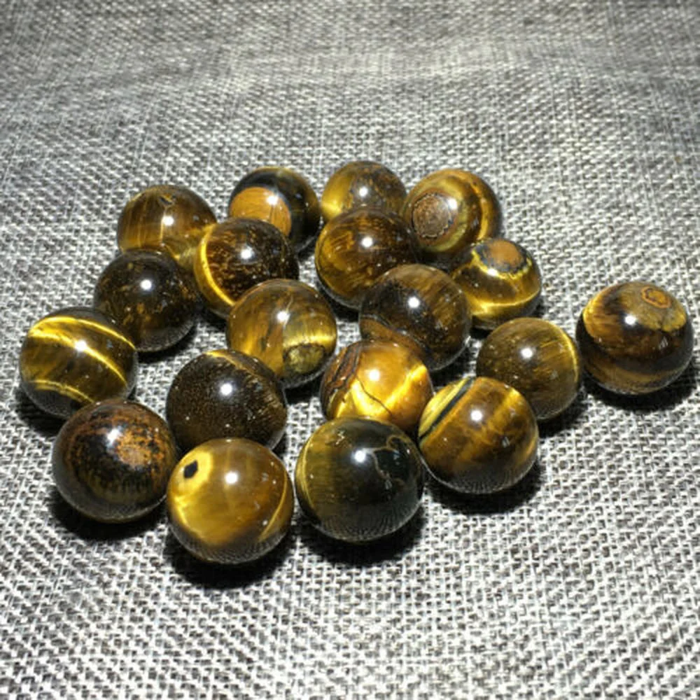 25mm naturalne tygrysie oko Jasper kula kula z kryształu kwarcu uzdrawianie Reiki 1 sztuk