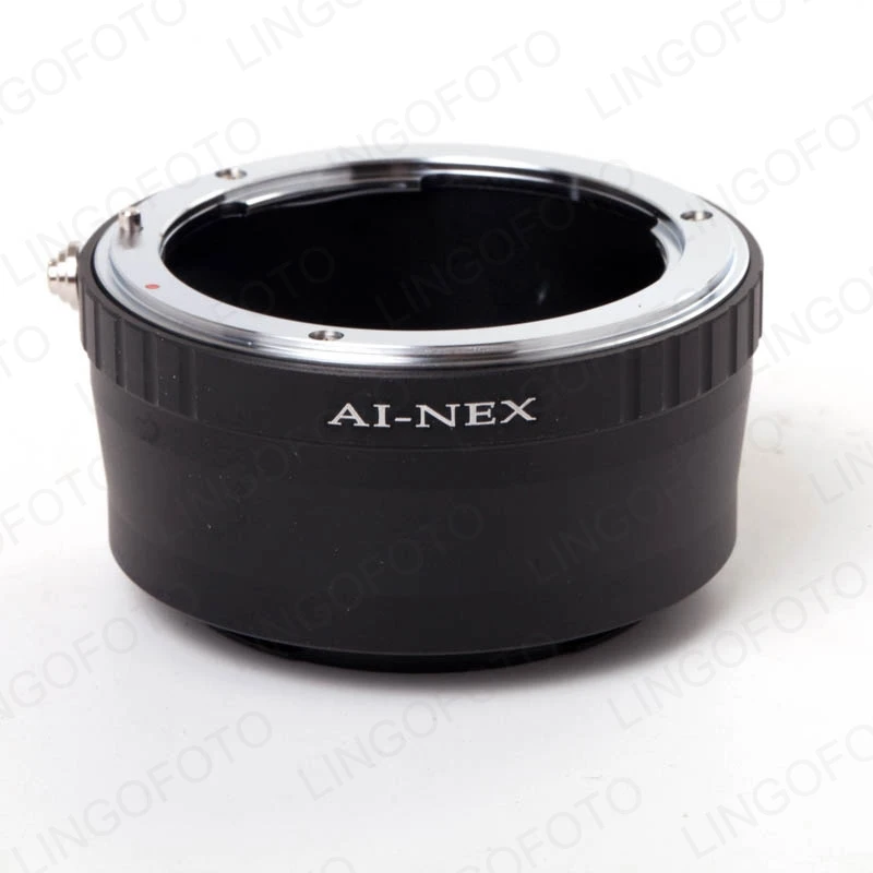 AI-NEX Camera Lens Adapter Ring for Nikon AI Lens to for Sony NEX E Mount Camera A7R A7II A7S A7SII