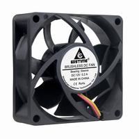 Gdstime 1 Piece 70mm x 25mm DC Fan 12V 3Pin FG 70x70x25mm PC Computer Cooling Fan 7025 Mute Cooler 3 Lines