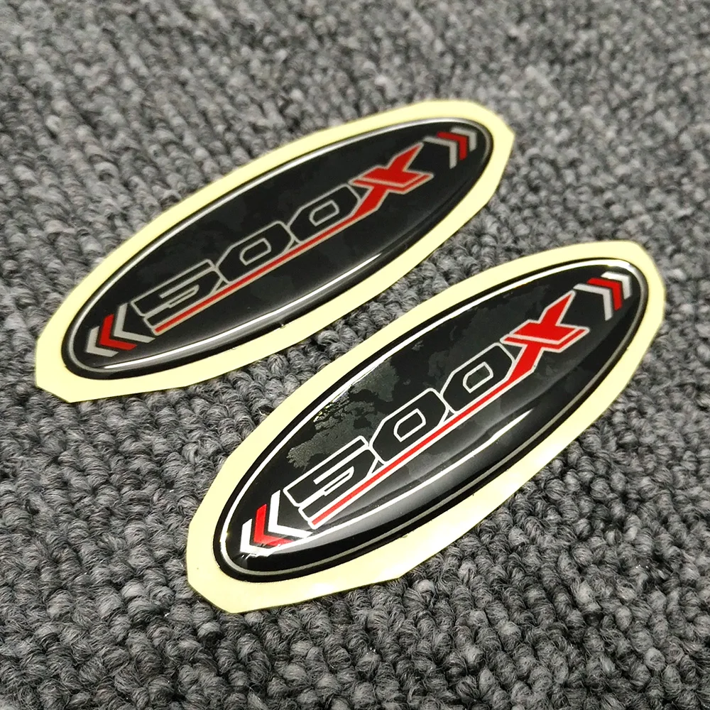 Logotipo emblema do capacete tanque almofada adesivos da motocicleta para honda cb500x cb 500x protetor aventura tronco bagagem casos de alumínio 2019