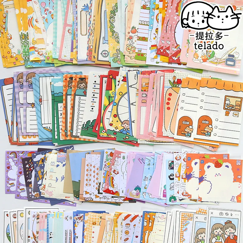 60pcs/lot Memo Pads Sticky Notes   Abu series in the Stamp Scrapbooking Stickers Office School stationery Notepad