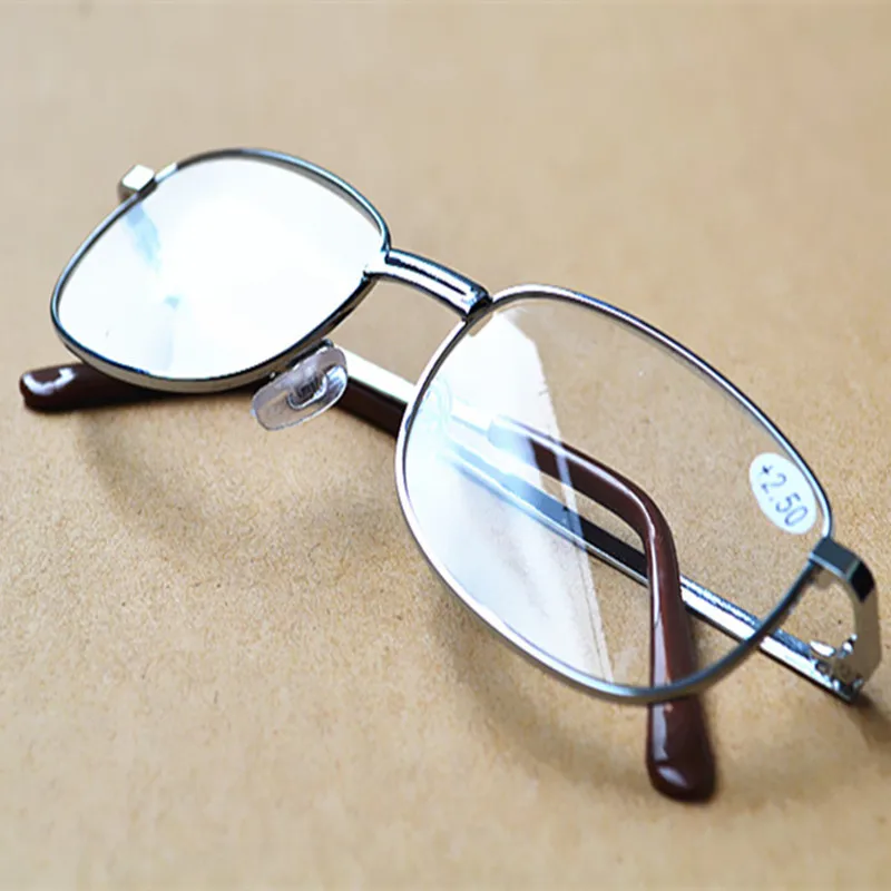 Anti Blue Light Reading Glasses Metal Frame Presbyopia Eyeglasses Men Women Antifatigue Computer Eyewear Diopter +1.0 To +4.0