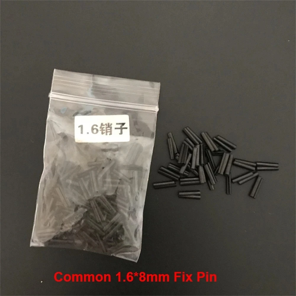 CHKJ 200PCS/LOT Locksmith Tools Supplies Car Flip Remote Key Fixed Pins Screws Set Repair Accessories Remote Control Fixing Pin