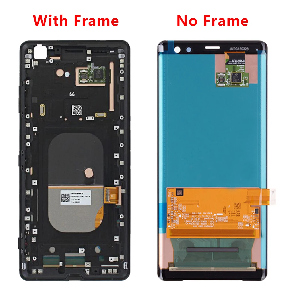 6.0\'\'Original Amoled For SONY Xperia XZ3 LCD Display Touch Screen Digitizer H9436 H8416 H9493 With Frame LCD For Sony XZ3 lcd