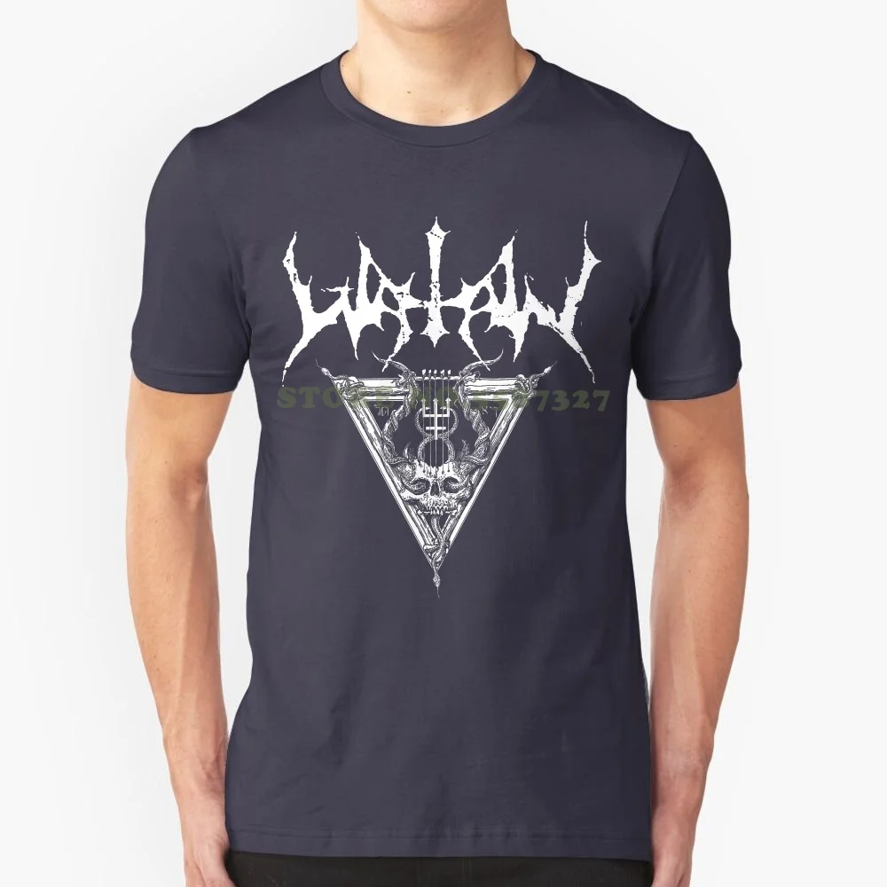 Watain Black Metal Band Logo Men's Black T Shirt Size S M L Xl New 100% Cotton Black O-Neck