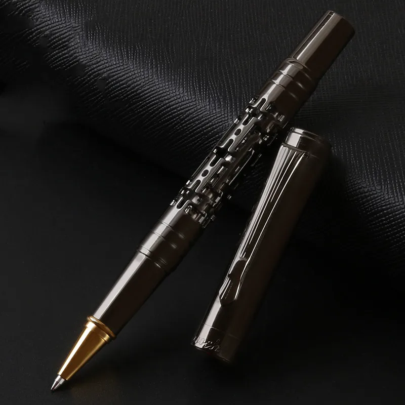 High Quality Metal Luxury 0.5mm Rollerball Pen Ballpoint Pen Business Writing Signing Ball Pens Office School Supplies 03774