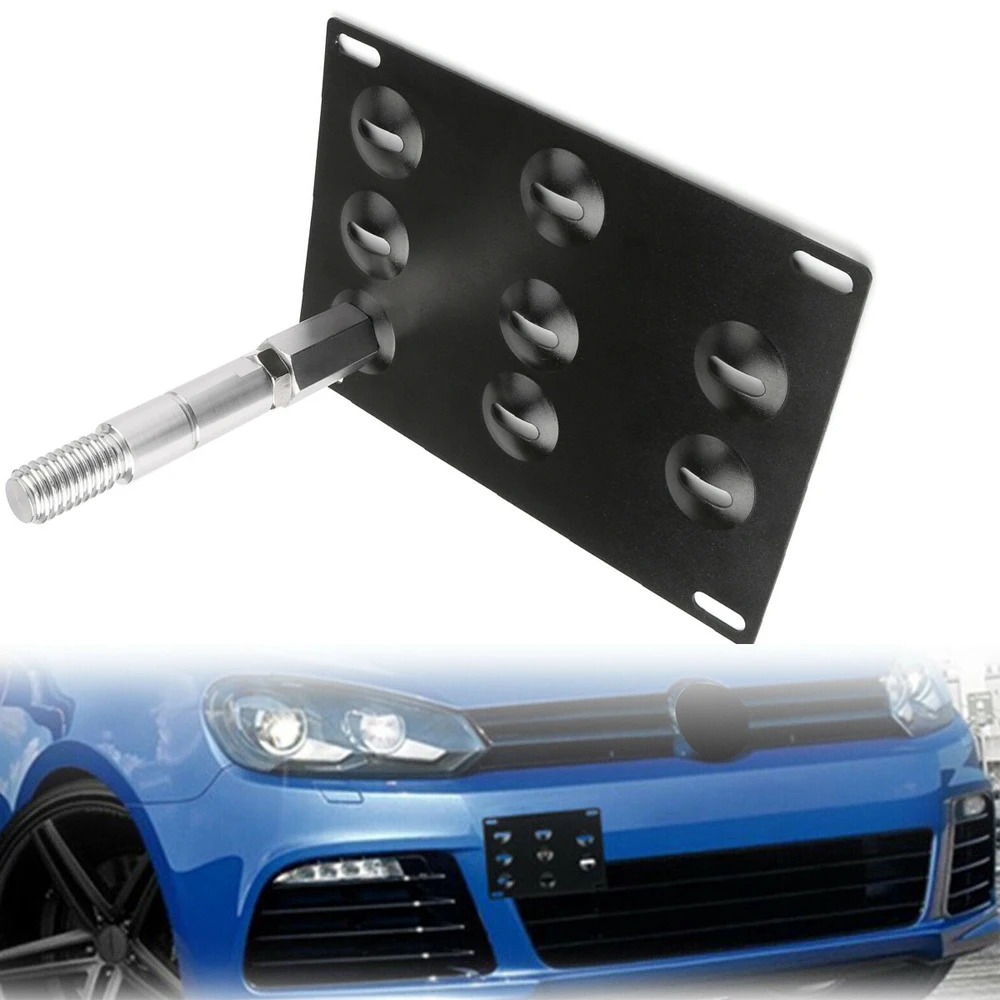 

Car Bumper Car License Plate Mount Bracket Holder For VW EOS B6 Passat R32 MK5 MK6