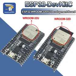 Placa de desarrollo ESP32-DevKitC Core ESP32, ESP32-WROOM-32D, WIFI, Bluetooth, IoT, ESP32-WROOM-32U