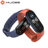 For Xiaomi Mi Band 6 5 Strap Silicone Soft TPU Wristband Replacement Colorful Wrist Strap for Mi Band 5 Bracelet Global Version