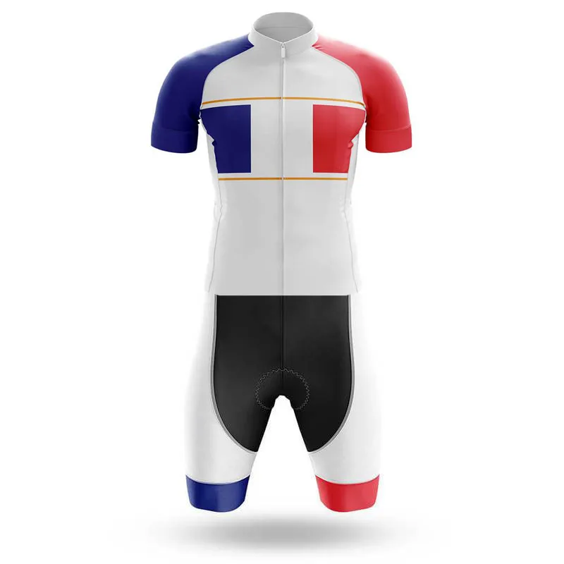 New france cycling skinsuit men bicycle shorts men 2023 quick dry body suit breathable bicycle jumpsuit 20D gel triathlon suit