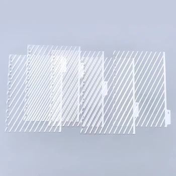 크리에이티브 분류 카드 20/26 홀 바인더 포일 인덱스 분할기 액세서리, 팩당 5 매, A5, B5