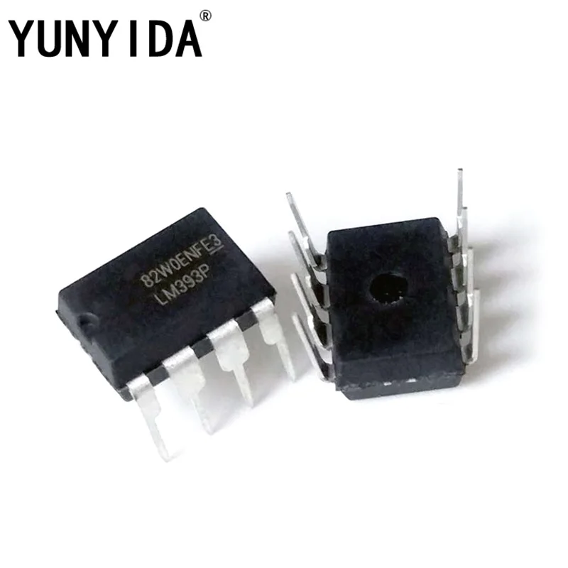 10PCS   LM393P DIP8   New and Original