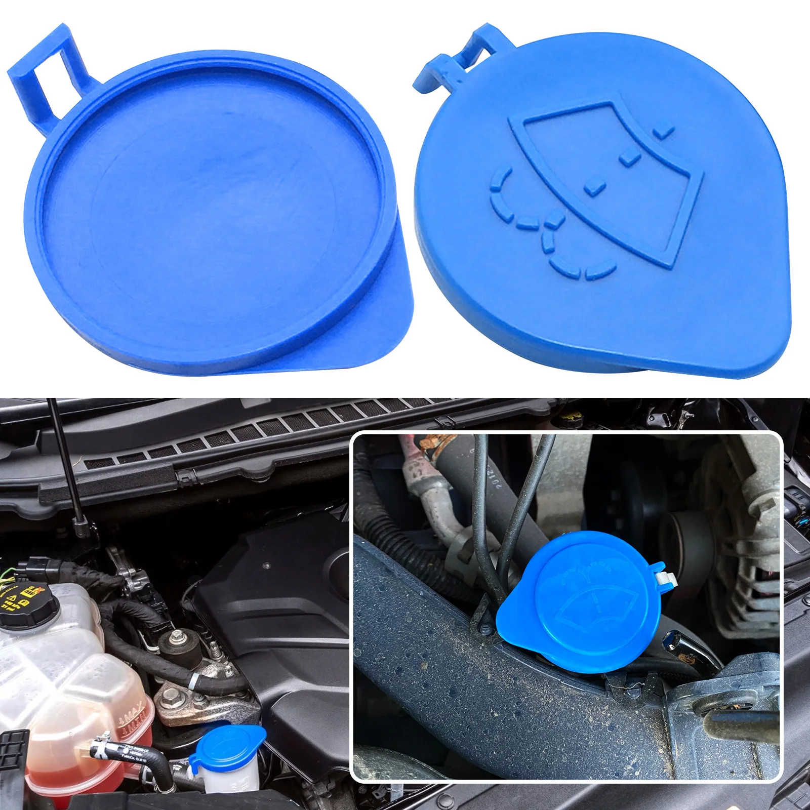 

For Harvard H6 H2 H7 H9 Car Windshield Wiper Washer Fluid Reservoir Cover Water Tank Bottle Lid Cap
