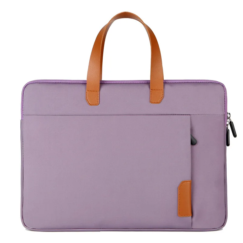 Sac d'ordinateur portable pour MacBook Air Pro 13 14 15 15,6 pouces Xiaomi ASUS HP BAG BAG FASE FACILITÉ FEMMES 2024 NOUVEAU Étui à manches pour ordinateur portable pour sac à main