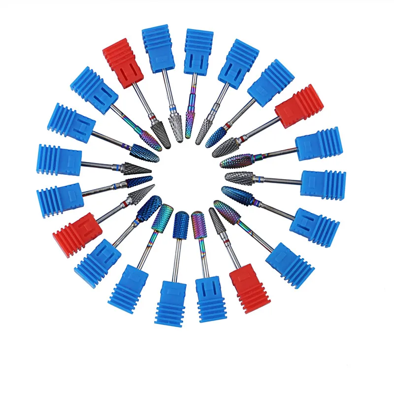 Wolfram Hartmetall Nagel Bohrer Fräsen Cutter Eletric Maniküre Maschine Ausrüstung Häutchen Sauber Grat Pediküre Zubehör Werkzeuge