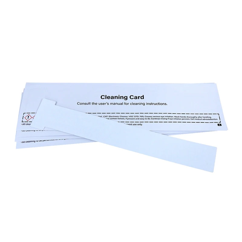 10pcs Cleaning Cards 54x360mm For IDP 6599009  SOLID-310SE Smart-30 Smart-50 Smart-51 Card Printer