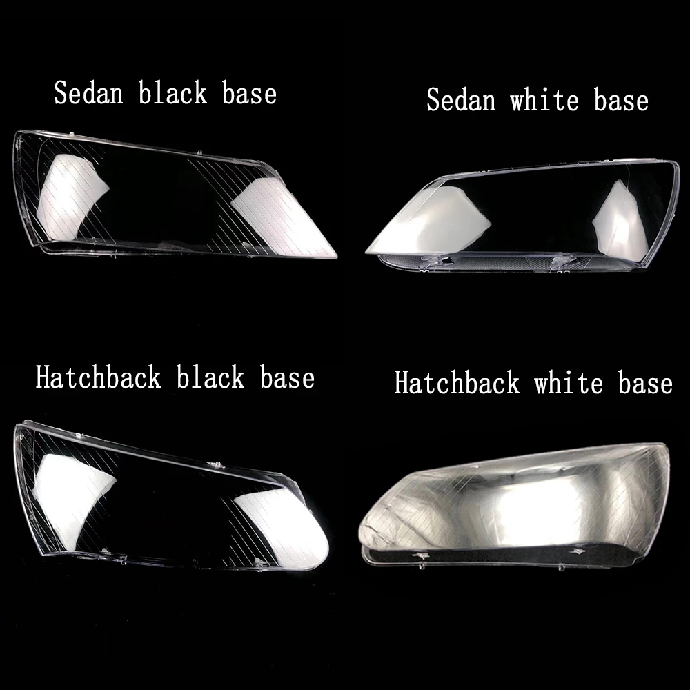 

For Geely Emgrand EC7 EC715 EC718 Sedan /Hatchback 2009~2013 Car Front Glass Lens Caps Headlight Cover Light Lampshade Shell