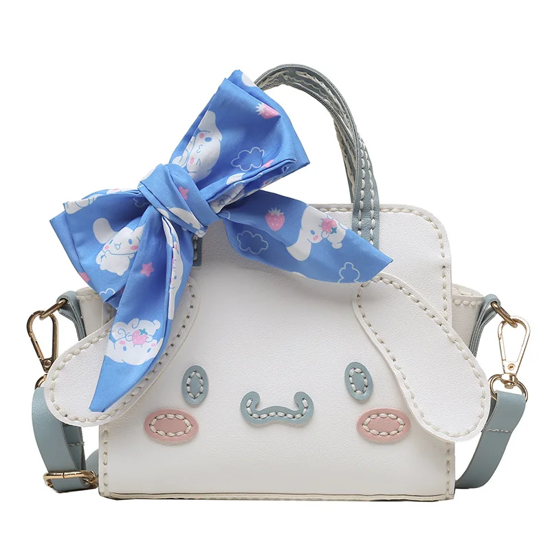 Cute Dog DIY Bag Bow-knot Shoulder Strap Woven Bow Handmade Handbag Accessories For Shoulder Bag Woven Bucket Bag