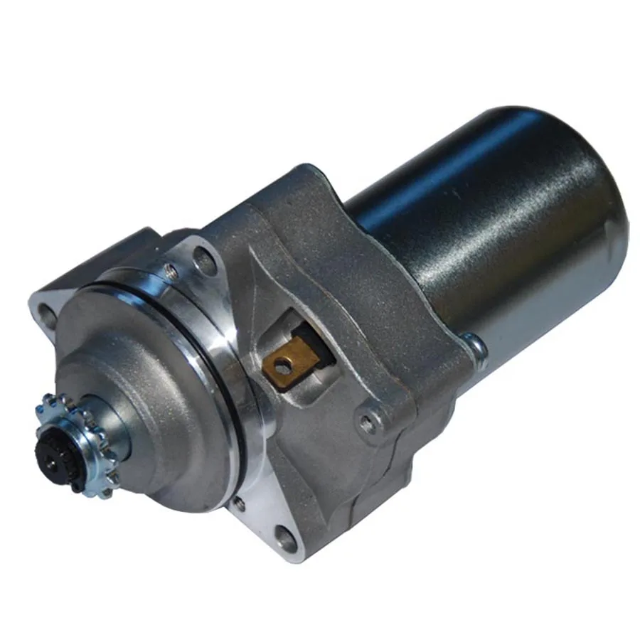 Motor de arranque eléctrico de 12V 50CC 70CC 90CC 110CC 3 orificios de instalación, motor de arranque superior