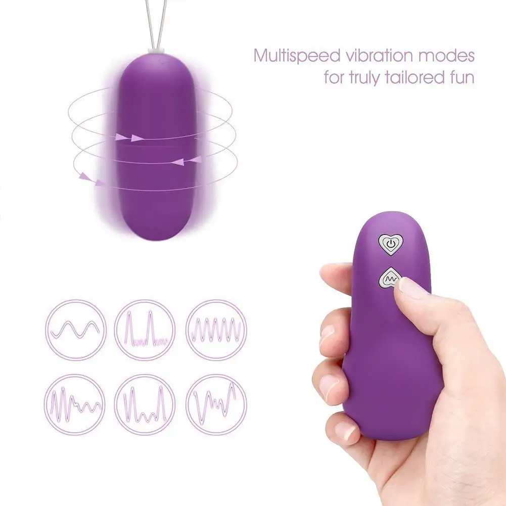 Wireless Remote Control Vibrator 68 different frequency luminous Jumping Egg Bullet magic eggs Pocket Vibration Massager