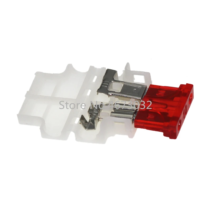 5Sets Auto Standard Middle Fuse Holder + Car Boat Truck ATC/ATO Blade Fuse 3A 5A 10A 15A 20A 25A 30A 35A 40A