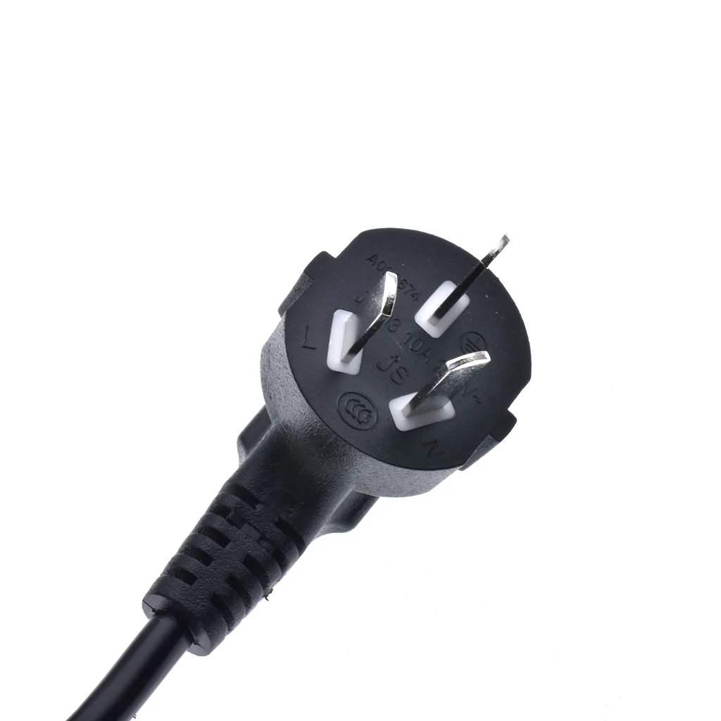 Australia Male plug to C13 Angle Left / Right Power cord 10A C13 to AU 3 pins Extension Cable 90 Degrees angle C13 Power Cord