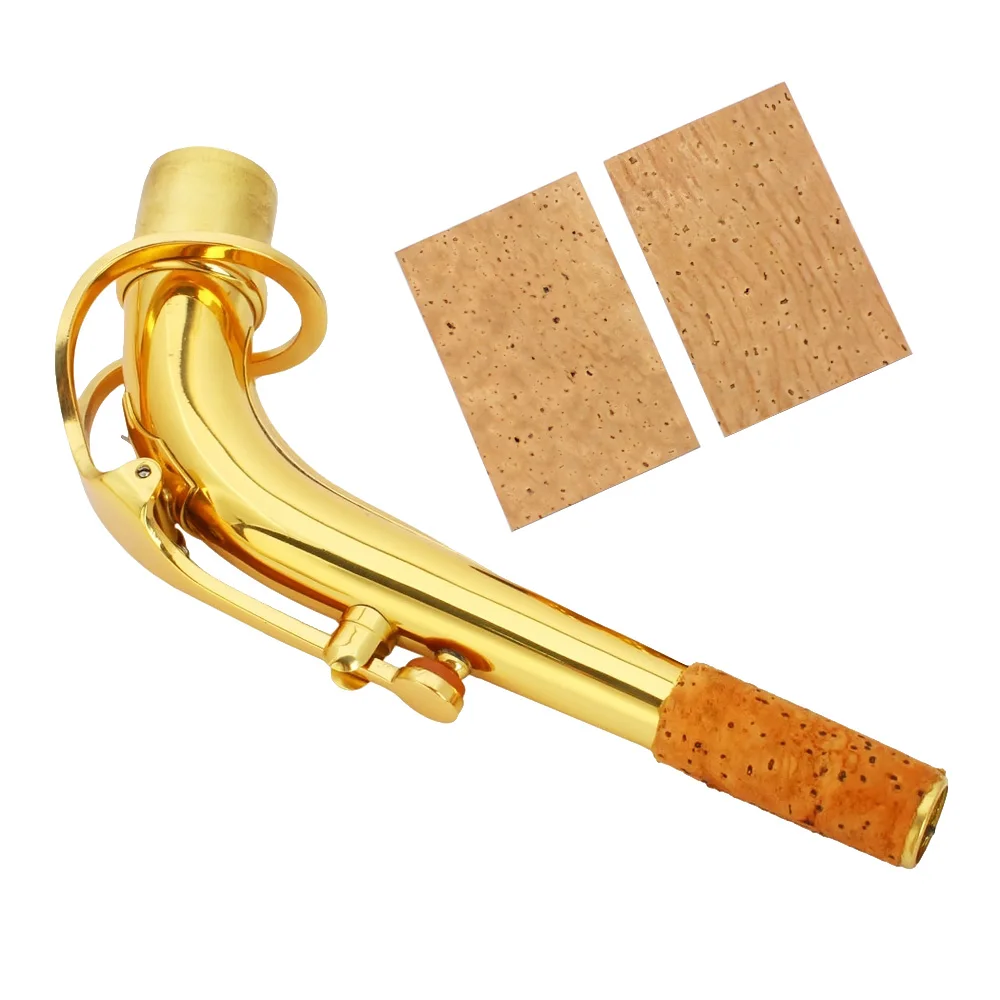 2 Pcs/Set Saxophone Corks Woodwind Instrument Accessories Soprano/Tenor/Alto Sax Neck Joint Cork Sheet Musical Instrument Parts