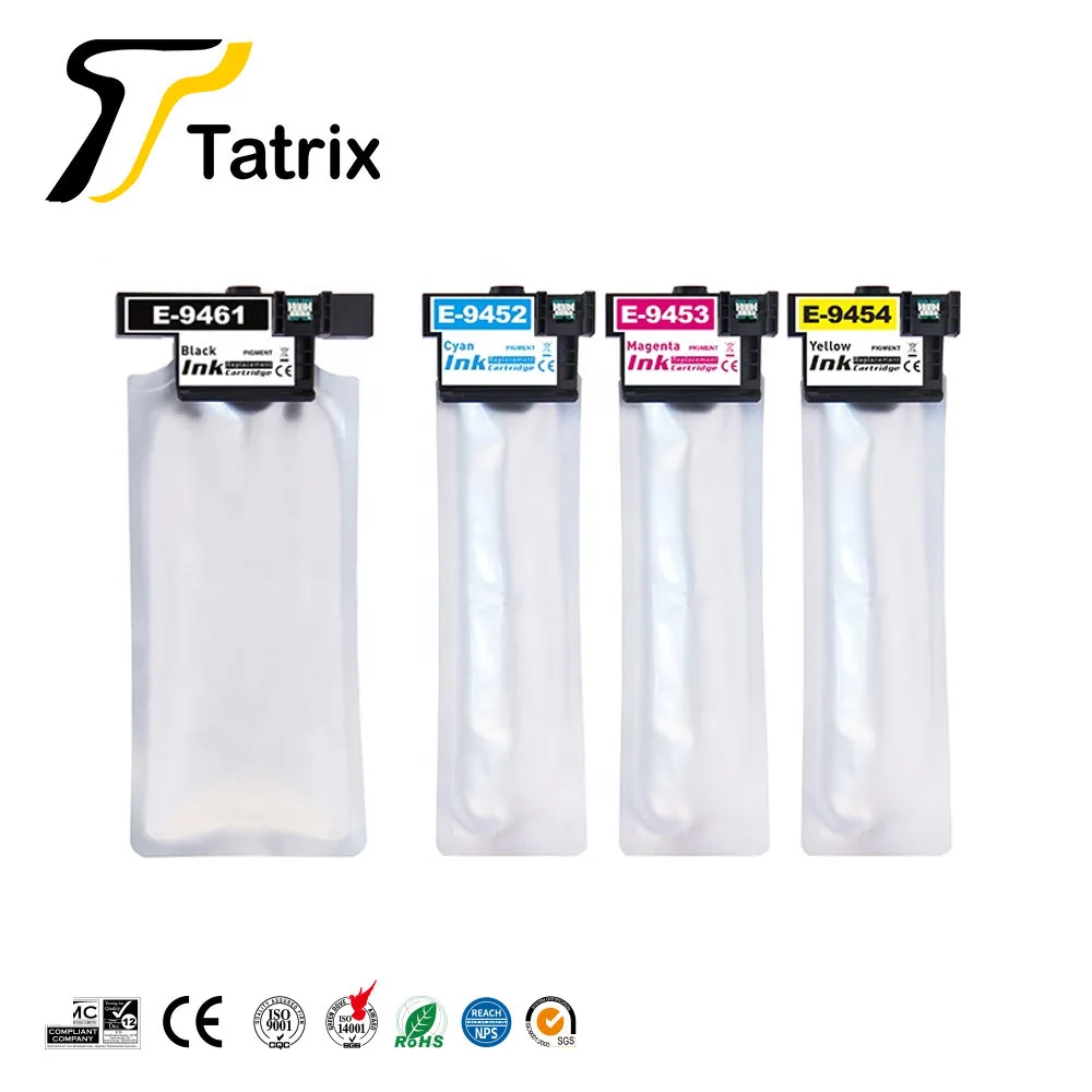 

Tatrix T945 T 9451 9454 Φ T9452 T9461Premium цветной совместимый чернильный картридж для Epson T9451-T9454/WF-C5290DW C5710DWF