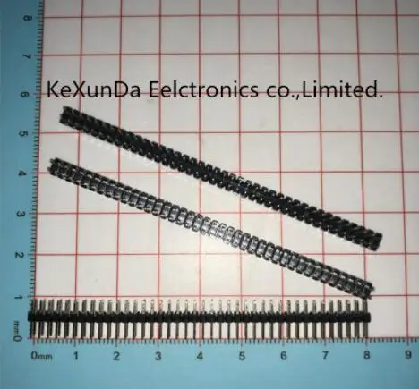 2.00MM 2*40 2MM Spacing Space 2x40 80P L 8.7MM Male Pin Header Double Row Pitch Straight Needle DIP