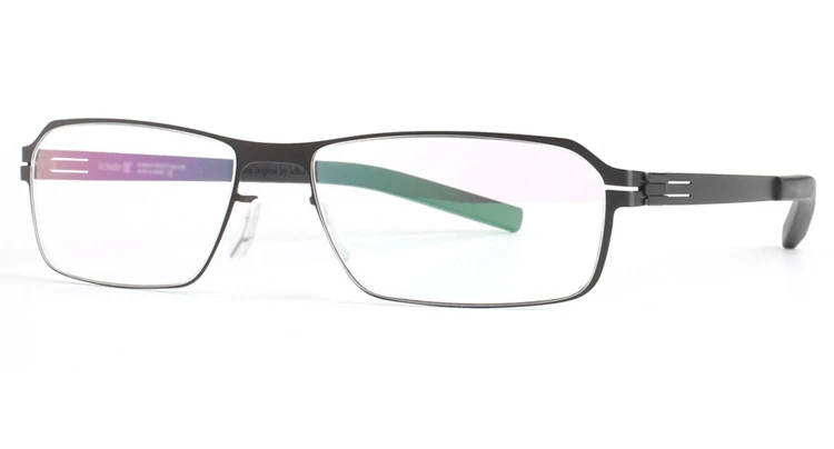 YIMARUILI Schraubenlose Design Legierung Ultraleicht Retro Myopie Und Hyperopie Brille Optische Brillen Rahmen Männer der LDBG1 – Detail 6