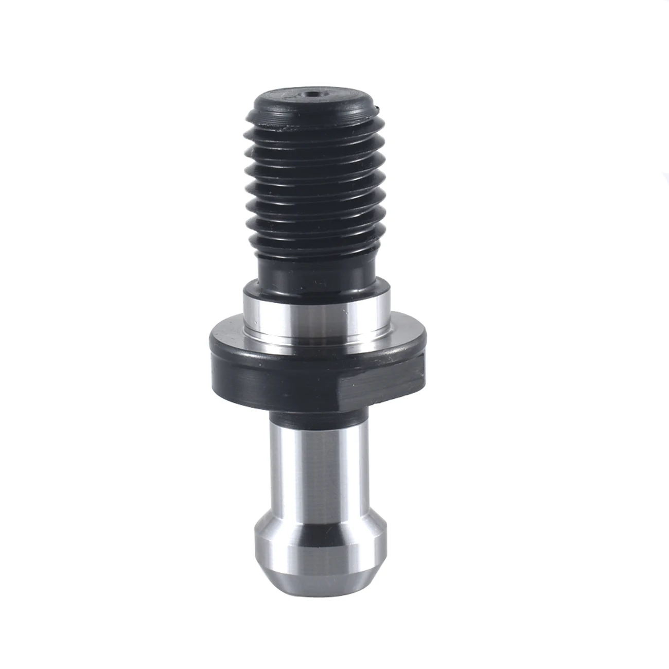 Pouvoir 10pcs M24 BT50 x 45°Pull Stud Retention Knob CNC Milling Tool Holder hole thru