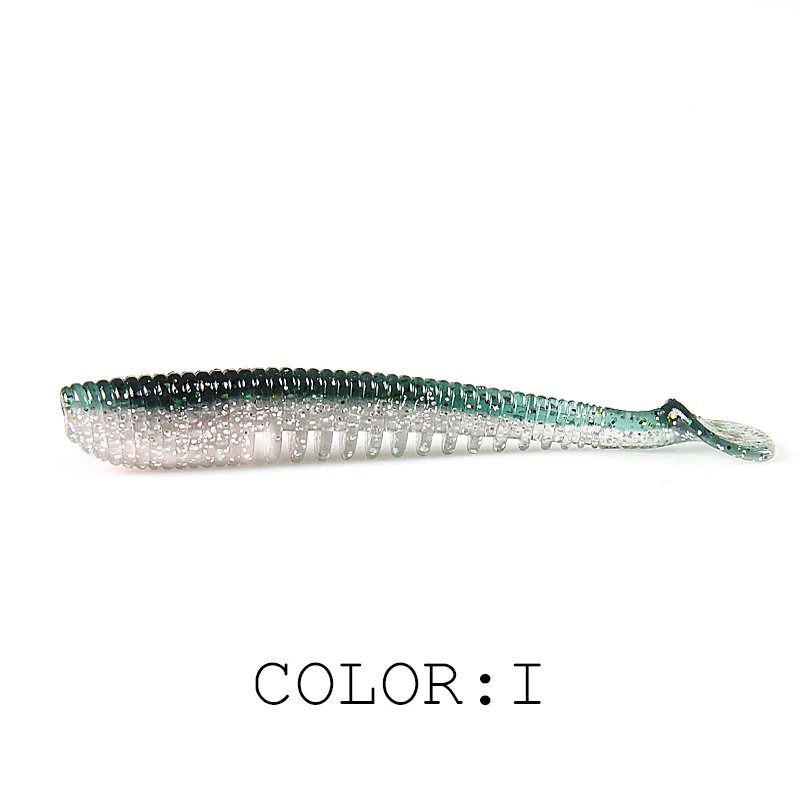 Supercontinent Fishing Lures 5cm 8cm 9.5cm 11cm Artificial Baits Wobblers Soft Lures Shad Carp Silicone Fishing Baits