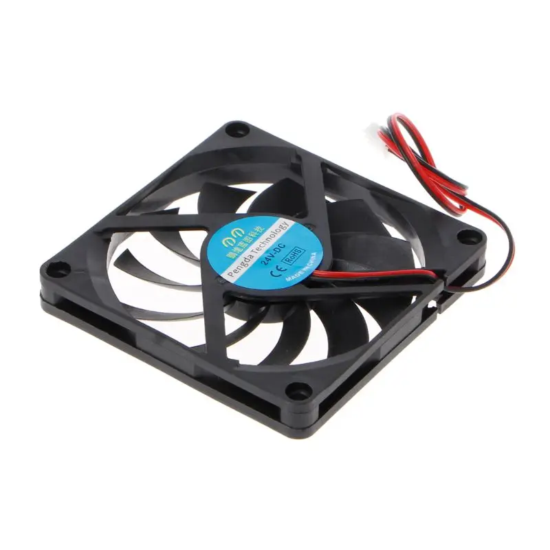 CPU Cooling Fans for DC 24V 2Pin USB Connector PC Heatsink Exhaust Cooling Fan for DC Brushless Quiet for PC Computer