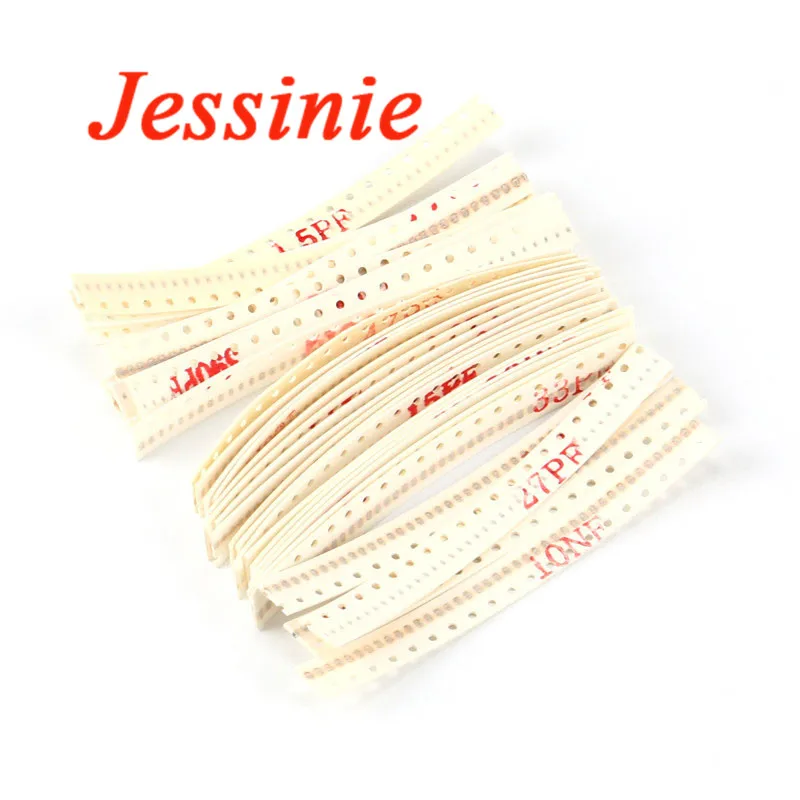 500 PCS-1200 PCS 0805 0603 0402 SMD Capacitor 1PF -1UF 3.9PF-22UF 1PF-10UF ส่วนประกอบอิเล็กทรอนิกส์แพคเกจชุดสารพันตัวอย่าง DIY