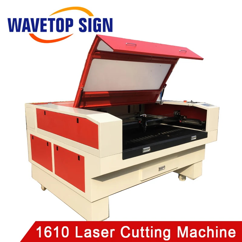 WaveTopSign Laser Engraving Cutting Machine 1610 Laser power 80W 100W Working Size 1600mm x 1000mm