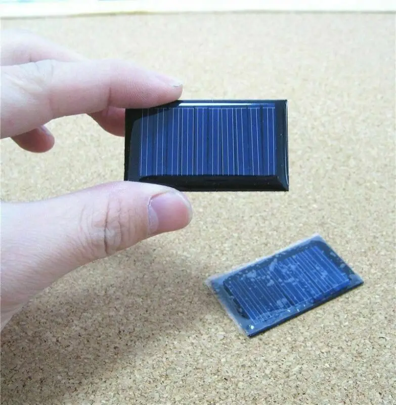 10Pcs/Lot 5V 30mA 53X30mm Micro Mini Small Power Solar Cells Panel For DIY Toy, 3.6V Battery Solar Light Solar Cells Hot Trading