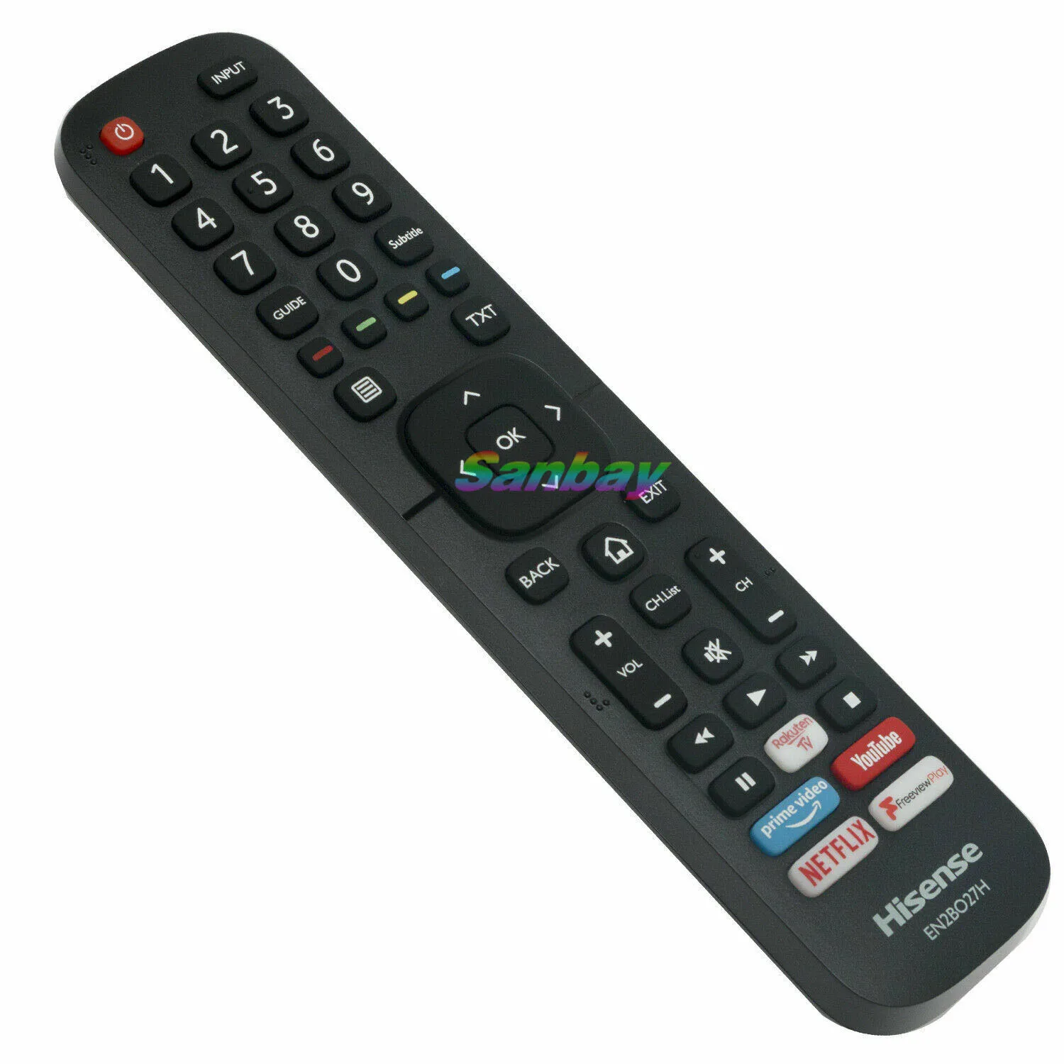 รีโมทคอนโทรล EN2BO27H สำหรับ Hisense Smart TV H55B7510 H65B7510 H323B5600 H40B5600