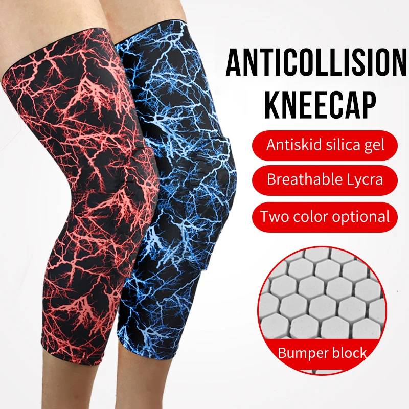 1PCS Knee Sleeve Support Protector Kneepad Leg Fitness Running Cycling Braces High Elastic Gym Knee Pad Warm