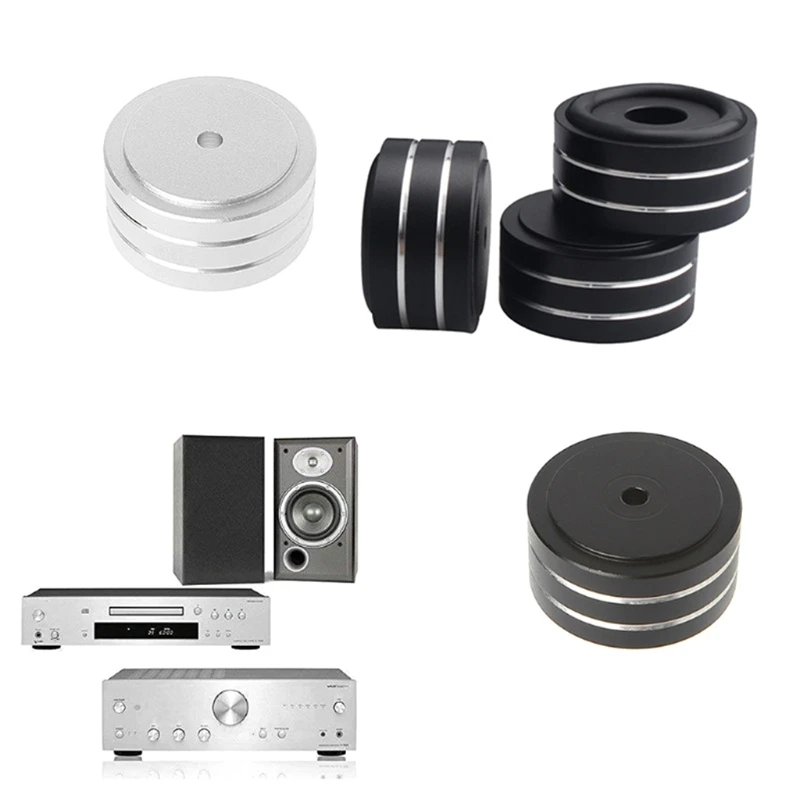 

Накладки на ножки усилителя из алюминиевого сплава, амортизирующие, 30 мм х 15 мм, 4 шт., Q81F