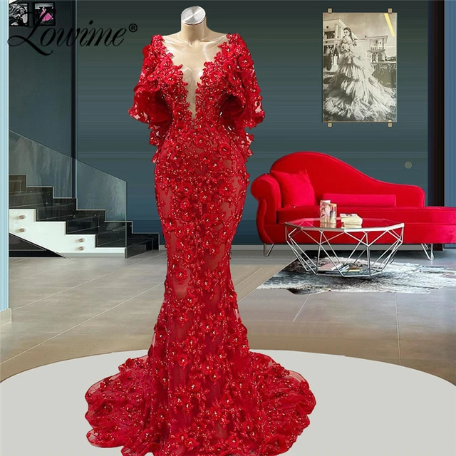 Lace mermaid dress with beaded chiffon capelet hot sale