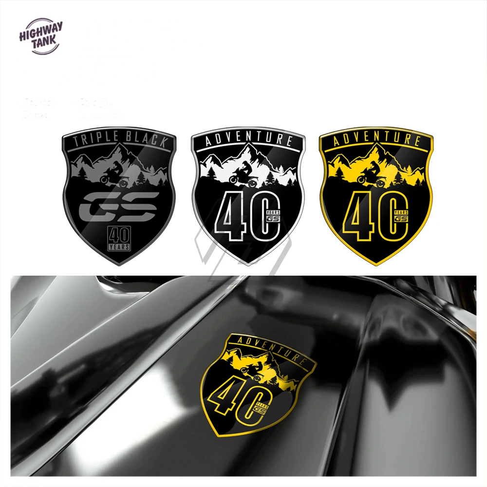 40 Years GS Sticker Case for BMW Motorrad F750GS F850GS R1200GS R1250GS Adventure Edition Decals