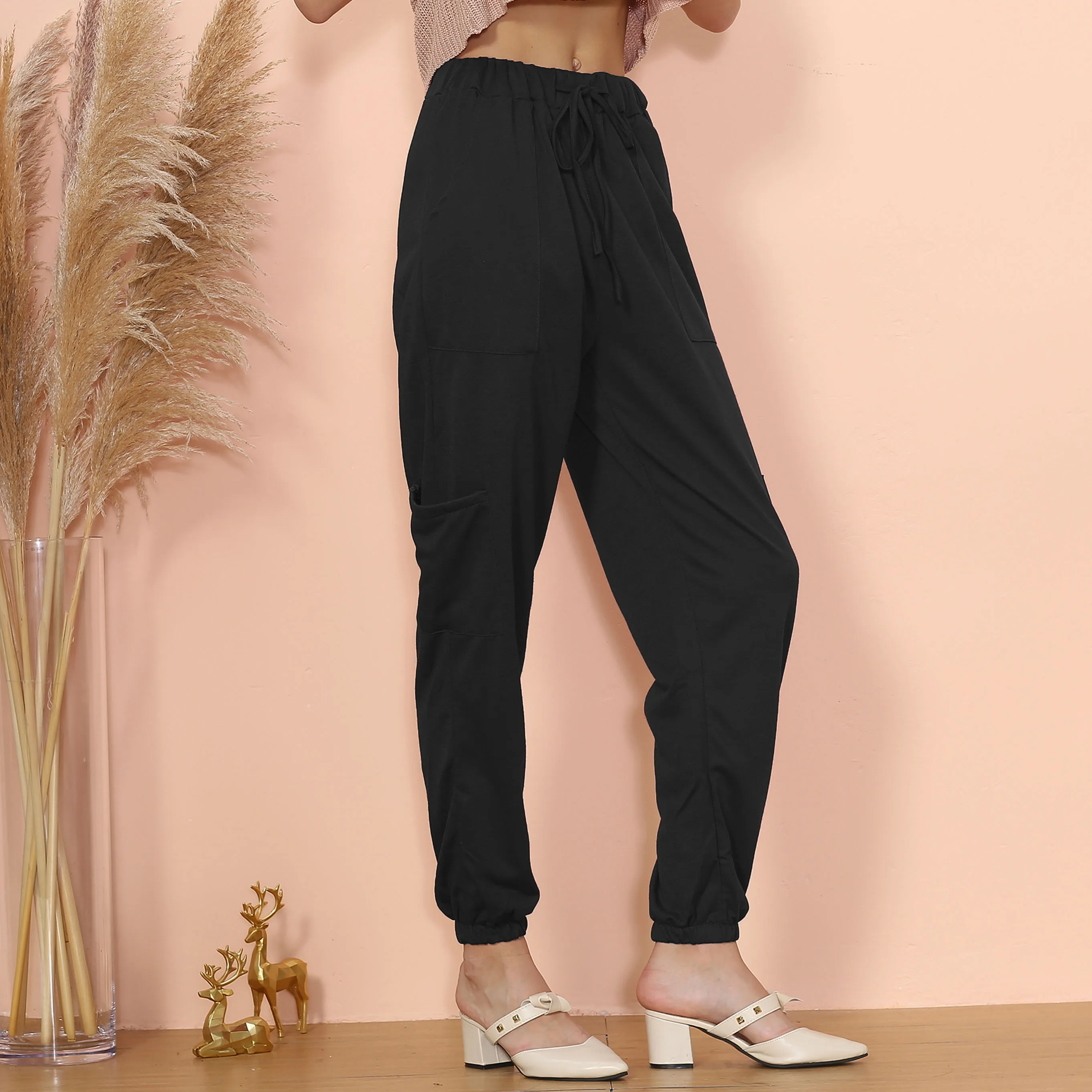 Women Pants Black Jogging Sweatpants Women for pants Baggy Sports Pants Gray Jogger High Waist Sweat Casual Female Trousers