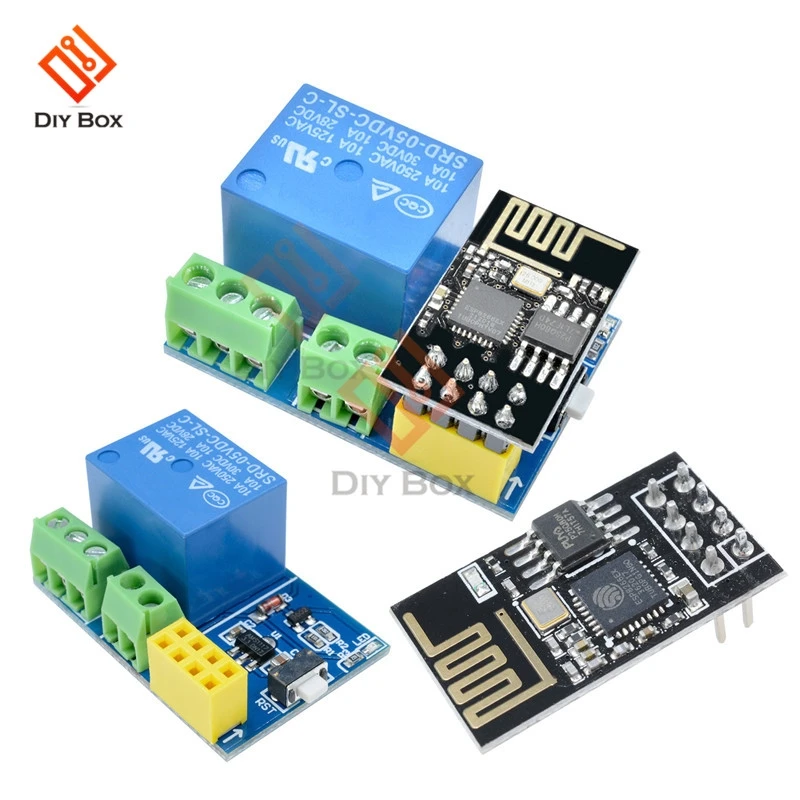 DC 5V ESP8266 ESP-01S 1 Channel Wireless Wifi Relay Module Remote App Control Switch for Arduino DIY Smart Home