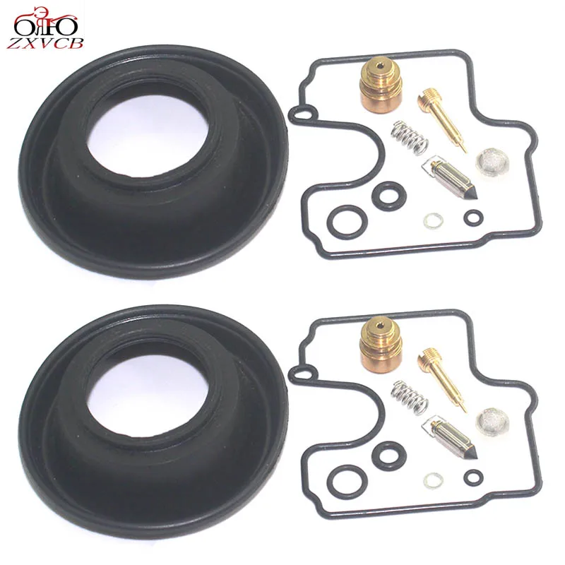 

2set for VL800 / Z 2001-2004 VL 800 Motorcycle carburetor repair kit plunger diaphragm rubber