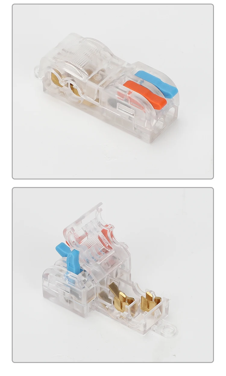 T-förmige elektrische Kabelverbinder, Schnellverbinder, Crimpklemmen, Lampenblock, allgemeine elektrische Steckverbinder – Detail 13