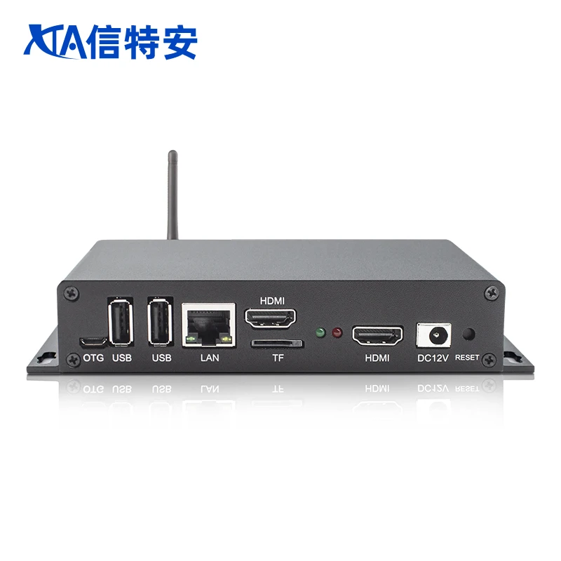 China best price 4K HD Advertising digital signage Media Player Box With Free pubish software