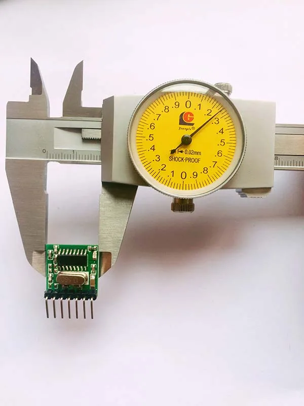 QIACHIP RF 433 Mhz 1527 di Apprendimento Codice di Controllo A Distanza Senza Fili Modulo Trasmettitore & 433.92Mhz DC 12V 24V mini Ricevitore kit